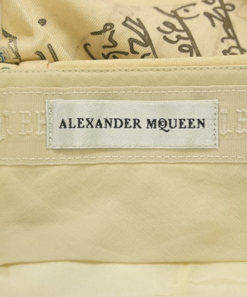 ALEXANDER MCQUEEN（アレキサンダーマックイーン）スラックス ベージュ サイズ:48(L位) メンズ/2200672216046