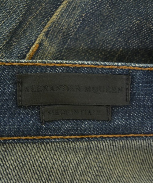 ALEXANDER MCQUEEN（アレキサンダーマックイーン）デニムパンツ 紺 サイズ:46(M位) メンズ/2200668990035