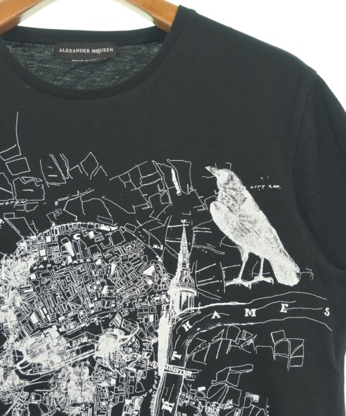 ALEXANDER MCQUEEN（アレキサンダーマックイーン）Tシャツ・カットソー 黒 サイズ:S メンズ/2200675719049
