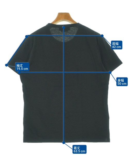 ALEXANDER MCQUEEN（アレキサンダーマックイーン）Tシャツ・カットソー 黒 サイズ:S メンズ/2200675719049