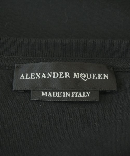 ALEXANDER MCQUEEN（アレキサンダーマックイーン）Tシャツ・カットソー 黒 サイズ:M メンズ/2200677419114