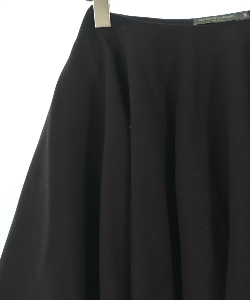 ALEXANDER MCQUEEN（アレキサンダーマックイーン）ひざ丈スカート 紫 サイズ:38(S位) レディース/2200672911880