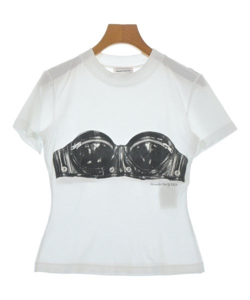 ALEXANDER MCQUEEN(アレキサンダーマックイーン)Tシャツ・カットソー 白 サイズ:38(S位)/2200678010402