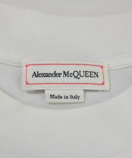 ALEXANDER MCQUEEN（アレキサンダーマックイーン）Tシャツ・カットソー 白 サイズ:38(S位) レディース/2200678010402