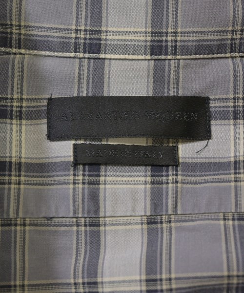 ALEXANDER MCQUEEN（アレキサンダーマックイーン）カジュアルシャツ グレー サイズ:-(XS位) メンズ/2200678189092