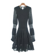 ALEXANDER MCQUEEN（アレキサンダーマックイーン）ワンピース 黒 サイズ:M レディース/2200678795026