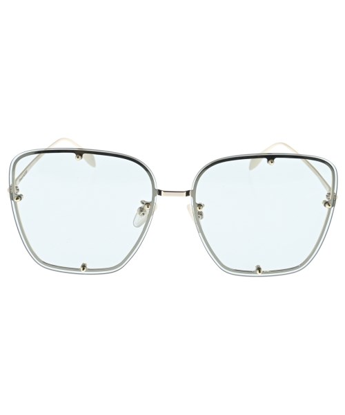 ALEXANDER MCQUEEN（アレキサンダーマックイーン）サングラス ゴールド サイズ:- レディース/2200674933170