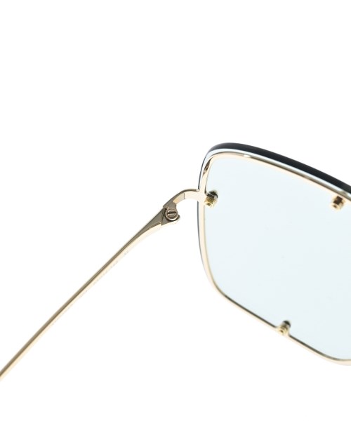 ALEXANDER MCQUEEN（アレキサンダーマックイーン）サングラス ゴールド サイズ:- レディース/2200674933170