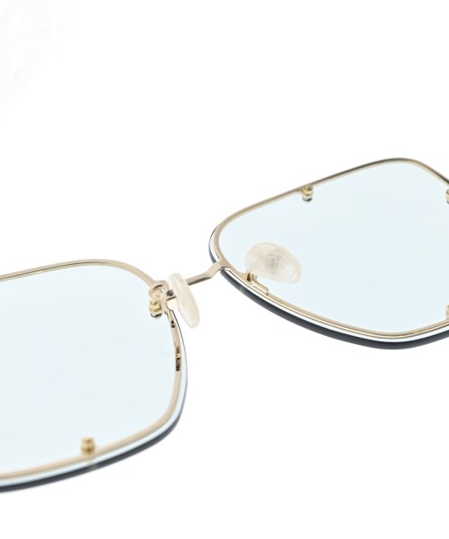 ALEXANDER MCQUEEN（アレキサンダーマックイーン）サングラス ゴールド サイズ:- レディース/2200674933170