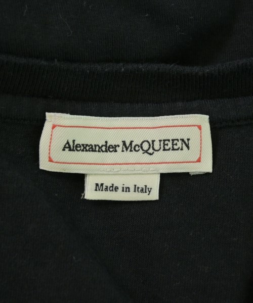 ALEXANDER MCQUEEN（アレキサンダーマックイーン）Tシャツ・カットソー 黒 サイズ:XL メンズ/2200681090170