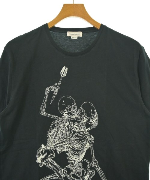 ALEXANDER MCQUEEN（アレキサンダーマックイーン）Tシャツ・カットソー 黒 サイズ:XL メンズ/2200681090170