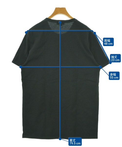 ALEXANDER MCQUEEN（アレキサンダーマックイーン）Tシャツ・カットソー 黒 サイズ:XL メンズ/2200681090170