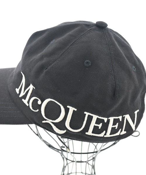 ALEXANDER MCQUEEN（アレキサンダーマックイーン）キャップ 黒 サイズ:M メンズ/2200681256064