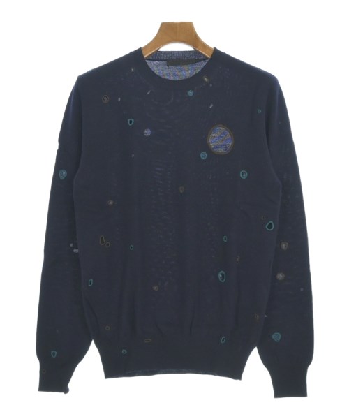 ALEXANDER MCQUEEN(アレキサンダーマックイーン)ニット・セーター 紺 サイズ:S/2200682172233