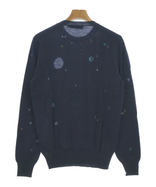 ALEXANDER MCQUEEN（アレキサンダーマックイーン）ニット・セーター 紺 サイズ:S メンズ/2200682172233