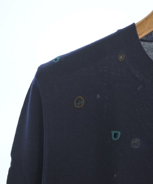 ALEXANDER MCQUEEN（アレキサンダーマックイーン）ニット・セーター 紺 サイズ:S メンズ/2200682172233