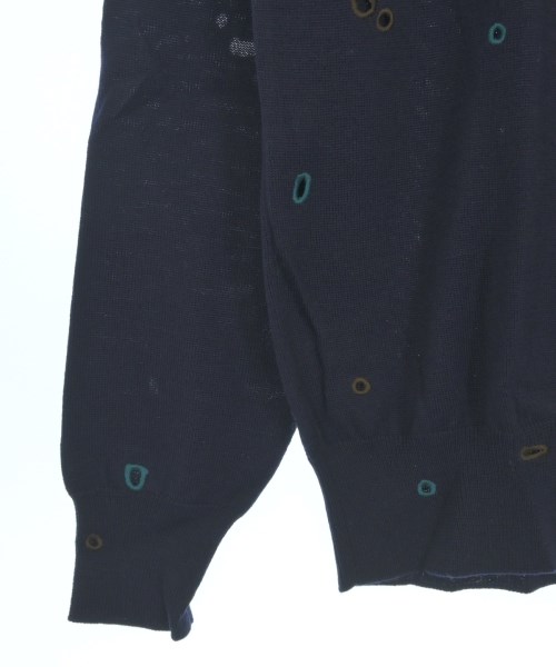 ALEXANDER MCQUEEN（アレキサンダーマックイーン）ニット・セーター 紺 サイズ:S メンズ/2200682172233