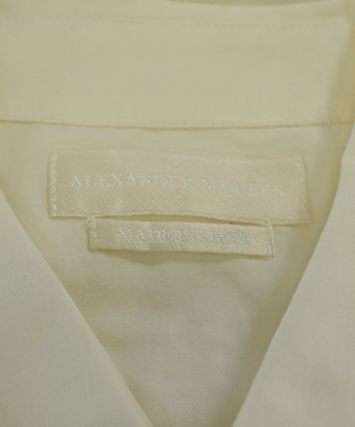 ALEXANDER MCQUEEN（アレキサンダーマックイーン）カジュアルシャツ 白 サイズ:-(M位) メンズ/2200692097205