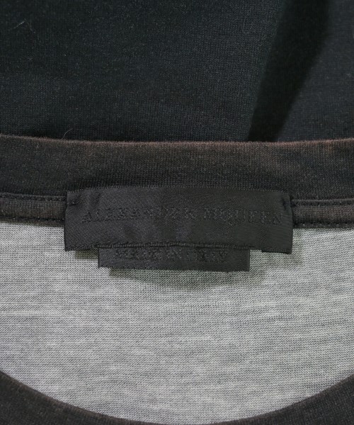 ALEXANDER MCQUEEN（アレキサンダーマックイーン）Tシャツ・カットソー 黒 サイズ:L レディース/2200693758334