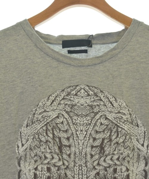 ALEXANDER MCQUEEN（アレキサンダーマックイーン）Tシャツ・カットソー グレー サイズ:-(L位) レディース/2200696809422