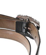 ALEXANDER MCQUEEN（アレキサンダーマックイーン）ベルト 黒 サイズ:- メンズ/2200698378179