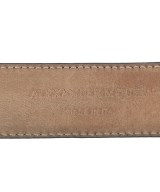 ALEXANDER MCQUEEN（アレキサンダーマックイーン）ベルト 黒 サイズ:- メンズ/2200698378179