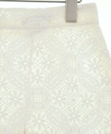 ALEXANDER MCQUEEN（アレキサンダーマックイーン）ひざ丈スカート 白 サイズ:42(M位) レディース/2200698451186
