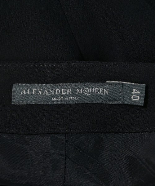 ALEXANDER MCQUEEN（アレキサンダーマックイーン）ミニスカート 黒 サイズ:40(M位) レディース/2200688989057