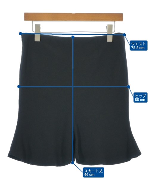 ALEXANDER MCQUEEN（アレキサンダーマックイーン）ミニスカート 黒 サイズ:40(M位) レディース/2200688989057