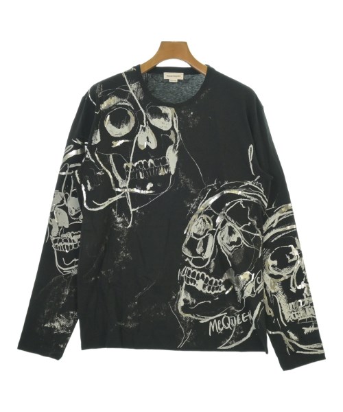 ALEXANDER MCQUEEN(アレキサンダーマックイーン)Tシャツ・カットソー 黒 サイズ:L/2200698567405