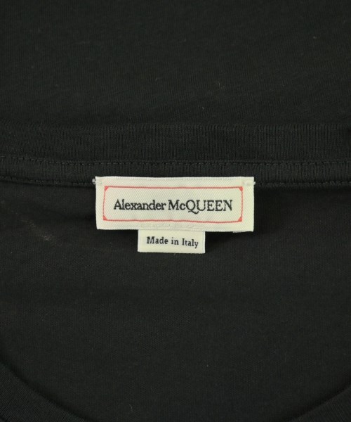 ALEXANDER MCQUEEN（アレキサンダーマックイーン）Tシャツ・カットソー 黒 サイズ:L メンズ/2200698567405