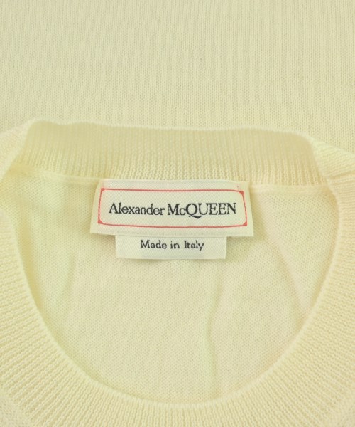 ALEXANDER MCQUEEN（アレキサンダーマックイーン）ニット・セーター 白 サイズ:L メンズ/2200698567412
