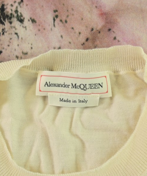 ALEXANDER MCQUEEN（アレキサンダーマックイーン）ニット・セーター 白 サイズ:XL メンズ/2200698567429