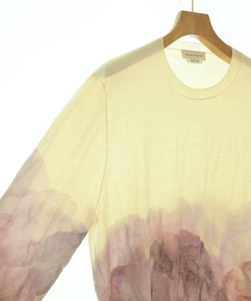 ALEXANDER MCQUEEN（アレキサンダーマックイーン）ニット・セーター 白 サイズ:XL メンズ/2200698567429
