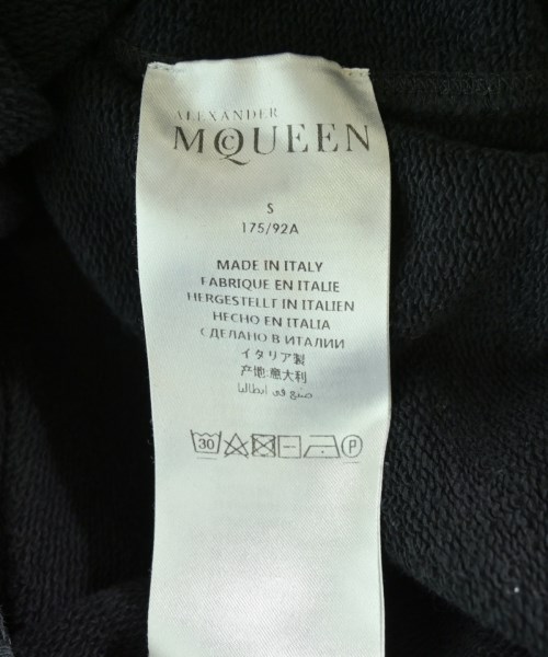 ALEXANDER MCQUEEN（アレキサンダーマックイーン）スウェット 黒 サイズ:S メンズ/2200698916012