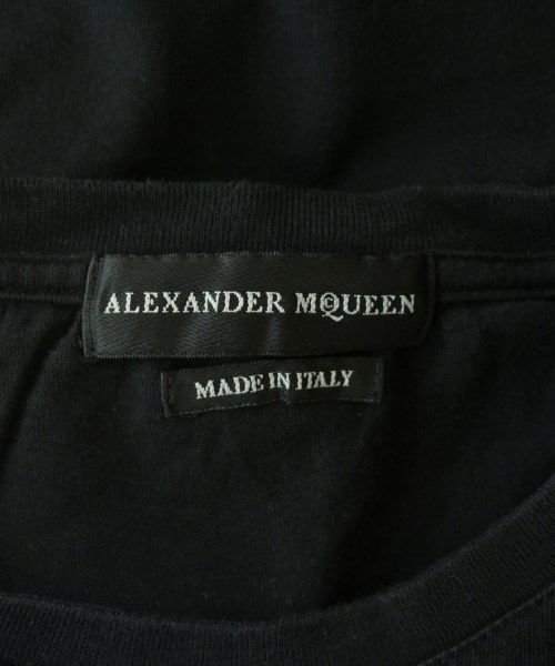 ALEXANDER MCQUEEN（アレキサンダーマックイーン）Tシャツ・カットソー 黒 サイズ:XS メンズ/2200698916036