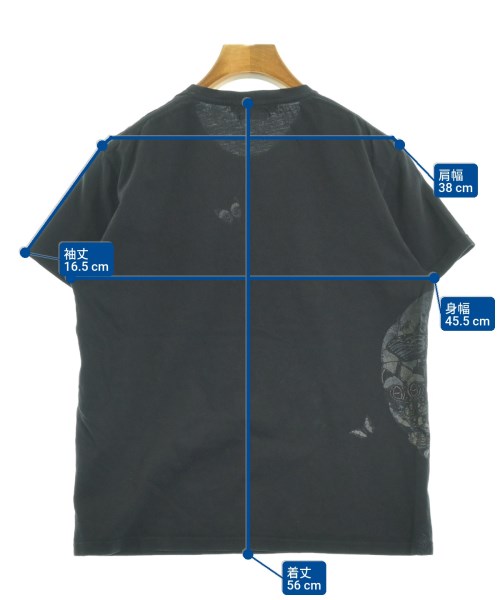 ALEXANDER MCQUEEN（アレキサンダーマックイーン）Tシャツ・カットソー 黒 サイズ:XS メンズ/2200698916036