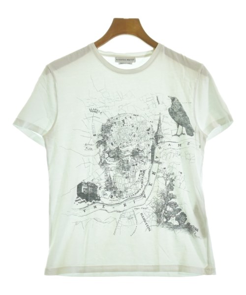 ALEXANDER MCQUEEN(アレキサンダーマックイーン)Tシャツ・カットソー 白 サイズ:XS/2200698916050