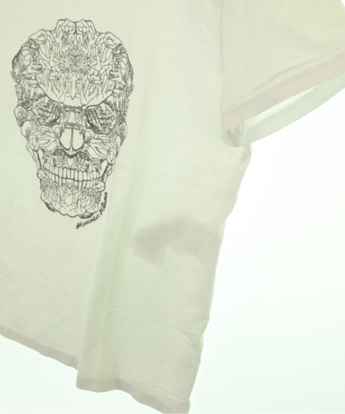 ALEXANDER MCQUEEN（アレキサンダーマックイーン）Tシャツ・カットソー 白 サイズ:S メンズ/2200698916074