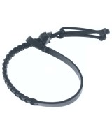 ALEXANDER MCQUEEN（アレキサンダーマックイーン）ブレスレット・バングル 黒 サイズ:- メンズ/2200698916173