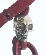 ALEXANDER MCQUEEN（アレキサンダーマックイーン）ブレスレット・バングル 赤 サイズ:- メンズ/2200698916197