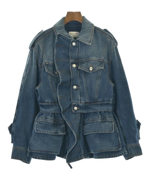ALEXANDER MCQUEEN(アレキサンダーマックイーン)デニムジャケット 紺 サイズ:40(M位)/2200695536015