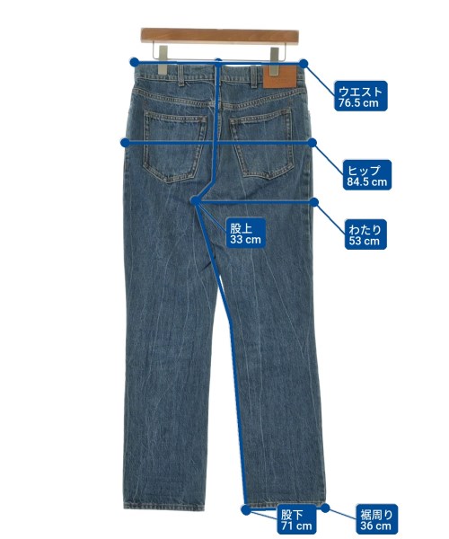 ALEXANDER MCQUEEN（アレキサンダーマックイーン）デニムパンツ 青