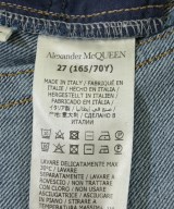 ALEXANDER MCQUEEN（アレキサンダーマックイーン）デニムパンツ 青 サイズ:27(M位) レディース/2200695536053