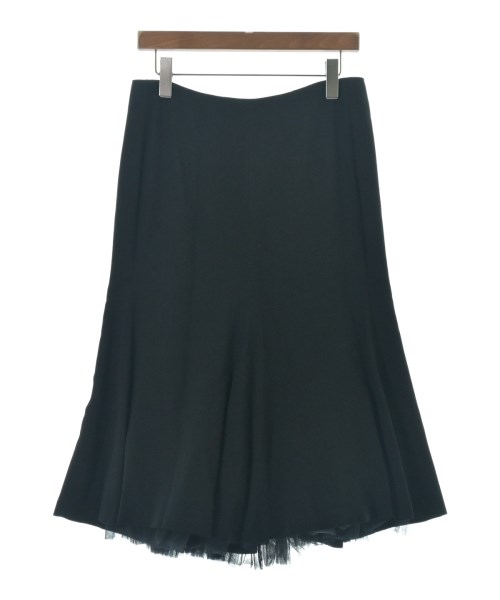 ALEXANDER MCQUEEN(アレキサンダーマックイーン)ロング・マキシ丈スカート 紺 サイズ:42(M位)/2200700087037
