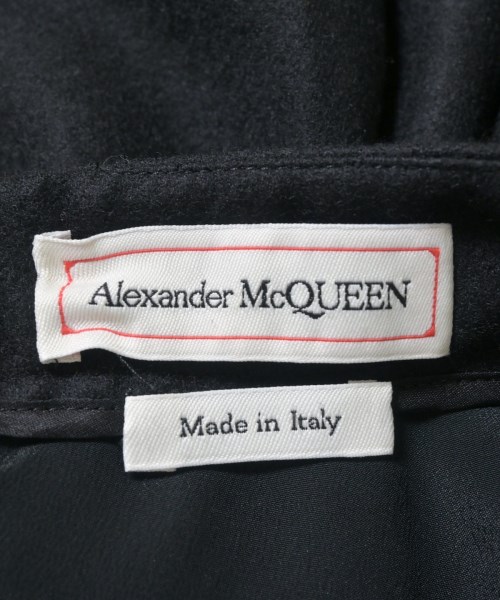 ALEXANDER MCQUEEN（アレキサンダーマックイーン）ひざ丈スカート 黒 サイズ:42(M位) レディース/2200700105014