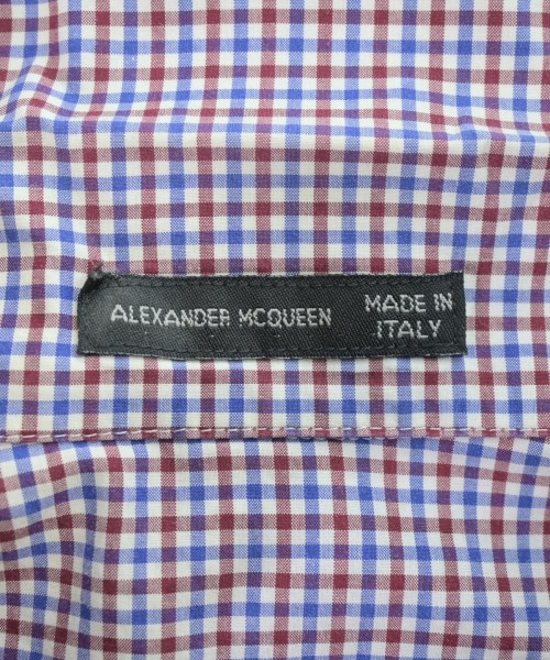 ALEXANDER MCQUEEN（アレキサンダーマックイーン）カジュアルシャツ 白 サイズ:44(L位) メンズ/2200697181152