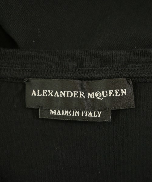 ALEXANDER MCQUEEN（アレキサンダーマックイーン）Tシャツ・カットソー 黒 サイズ:M メンズ/2200701397111