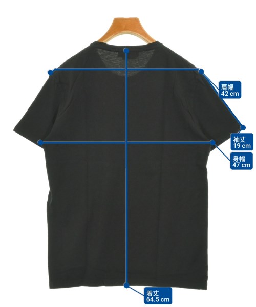 ALEXANDER MCQUEEN（アレキサンダーマックイーン）Tシャツ・カットソー 黒 サイズ:M メンズ/2200701397111