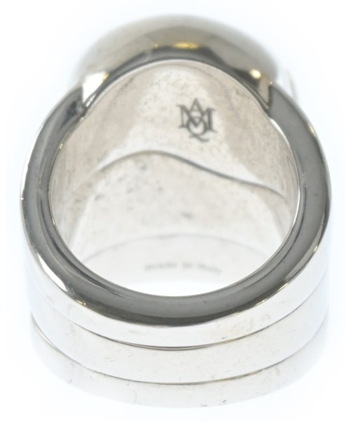 ALEXANDER MCQUEEN（アレキサンダーマックイーン）リング シルバー サイズ:-(17号位) メンズ/2200701397135